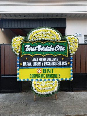 Papan Bunga Duka di Dadap
