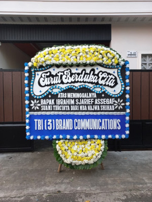 Papan Bunga Duka di Dadap